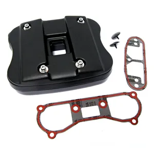 Juego de tapas de balancines Evo Sportster (1 cil.). Negro