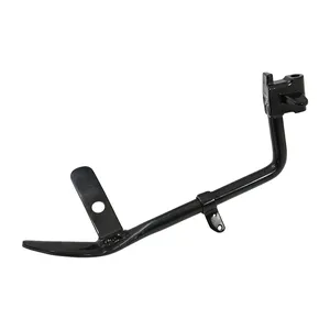 Caballete lateral acortado 1". Negro