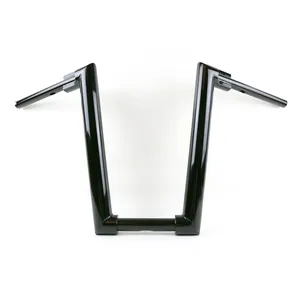 Kodlin, manillar Str8Up de 2" extra alto 43 cm. Negro