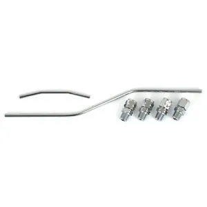 Kit de manguera de aceite para caja de balancines Shovel. Cromado