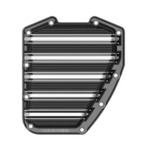 Arlen Ness, tapa de levas Twin Cam 10-gauge. Negro