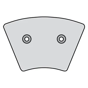 EBC, juego de pastillas de freno. Orgánicas