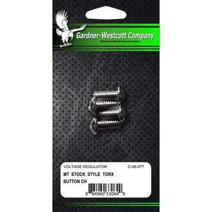 GW, kit de montaje de regulador/rectificador de voltaje. Cromado