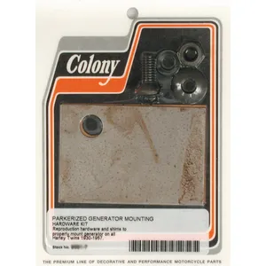 Colony, kit de montaje de generador. Parkerizado