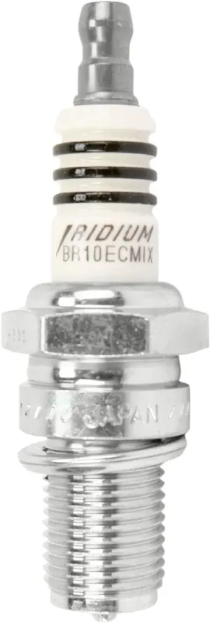 Bujía de encendido Iridium IX con electrodo central fino y aislador cerámico blanco