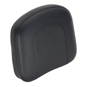 Almohadilla para sissy bar Mustang negra lisa
