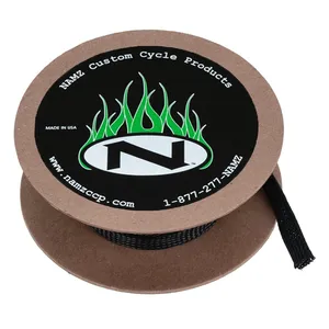 NAMZ, funda flexible trenzada. Negra, 1/2" (12,7 mm) DI