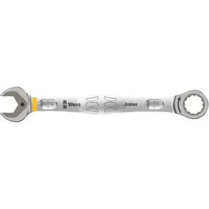 Llave de carraca Wera de boca abierta/cerrada 3/4" Joker - medidas US