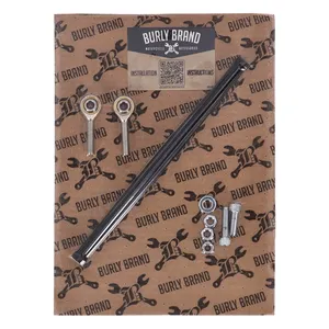 Varilla de cambio ajustable Burly, Reaper. Negro CC