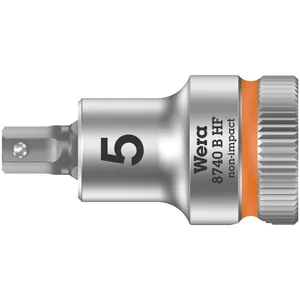 Wera Zyklop 3/8" Puntera hexagonal con función de sujeción Métrica