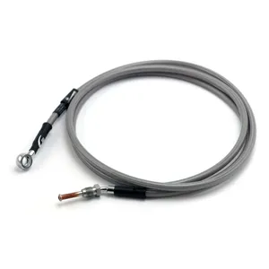 Kit de línea de embrague Goodridge, acero inoxidable con recubrimiento transparente