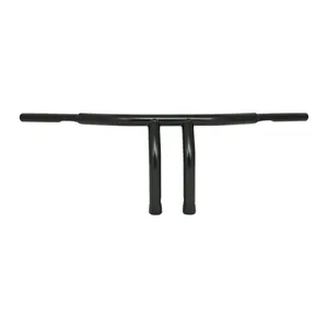 Barra de dirección Fat de 1-1/4", elevación de 10", negro