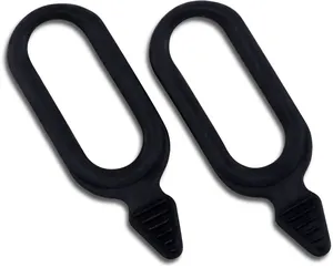 Elásticos de goma - Repuesto soporte de armas Black