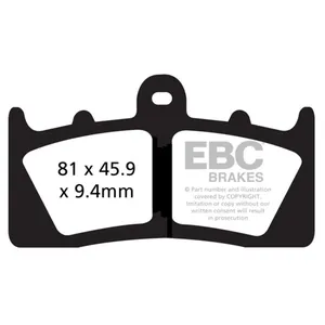 Pastillas de freno EBC Double-H Sintered