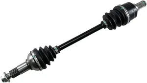 Conjunto de eje completo para motocicleta visto en detalle
