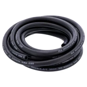 MCS, manguera de línea de aceite de neopreno negro, 9.5mm (3/8")