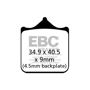 Pastillas de freno EBC Double-H Sintered