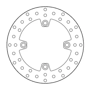 Rotor de freno serie Halo de Moto-Master