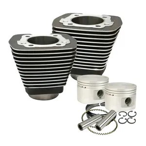 Kit de cilindro y pistón S&S, 80"/1340cc. Negro