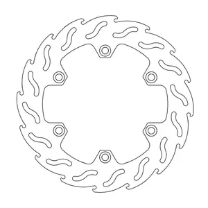 Rotor de freno fijo serie Flame de Moto-Master
