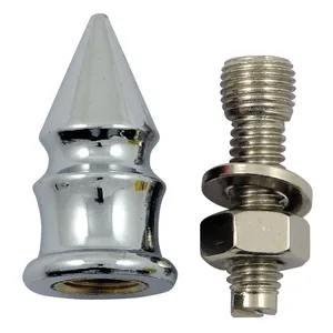 Soportes de matrícula Trik Topz Spike cromo