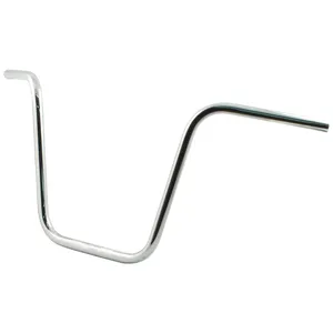 Fehling, Apehanger de 1". 40cm de altura. Cromado