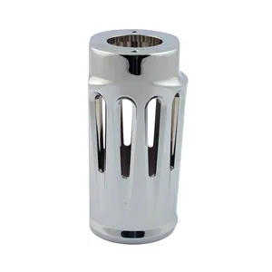 Arlen Ness, fundas de horquilla Deep Cut. Cromado