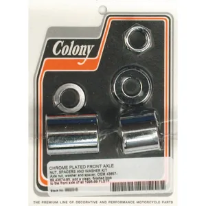 Kit de separadores de eje Colony delantero, liso