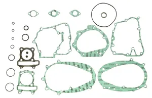 Kit completo de juntas para motor Harley-Davidson sobre fondo blanco