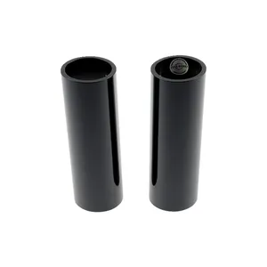 Cult-Werk, kit de cubiertas superiores de horquilla de 2 piezas. Negro brillante