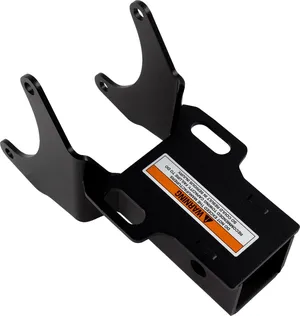 Receptor metálico para enganche trasero de motocicleta Harley-Davidson