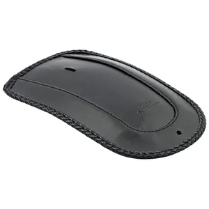 Guardabarros trasero Mustang, bib. Liso con bordes trenzados <span style="color: red;font-size: 0,5em">- PEDIDO ESPECIAL -</span>