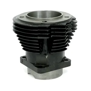 Cilindro Shovelhead de gran cilindrada de 3-5/8" delantero, negro