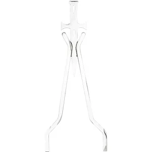 Barra trasera stick Daggertude de 18", cromada Cycle Visions