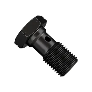 Perno banjo Goodridge M10 X 1.25 negro