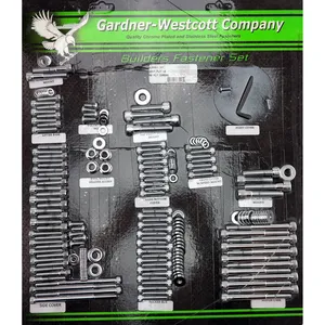 GW, juego de fijadores para construcción. Cromado