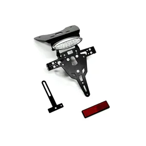 Soporte de matrícula Zieger Pro negro