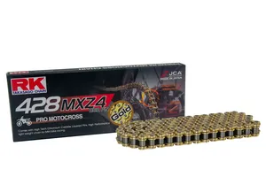 Cadena de transmisión 428 MXZ4 - Noseal GB428MXZ4-136-CL