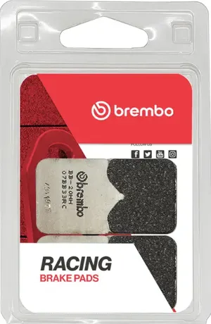Pastilla de freno RC Carbon Ceramic Racing Upgrade Line vista lateral