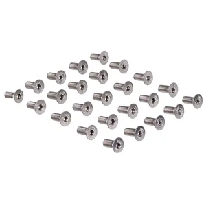 Perno allen de cabeza plana M5 x 12mm, inoxidable