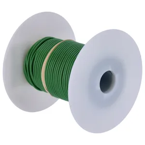 Cable en carrete, calibre 18. 100 pies. Verde
