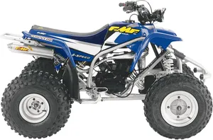 Silenciador Powercore 2 instalado en un quad ATV