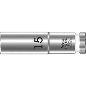 Wera, llave de vaso profunda de 15 mm