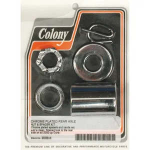 Kit de separadores de eje Colony trasero, liso