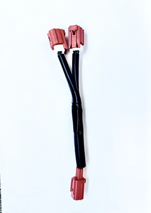 Cable en Y negro para motocicleta Harley-Davidson