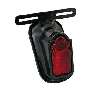 Luz trasera tipo lápida 47-54. Negra