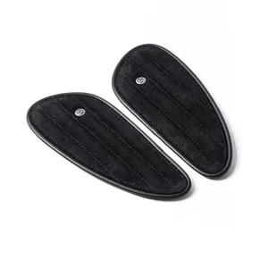 Protector de depósito Trip Machine, Mini Classic de cuero. Ante negro