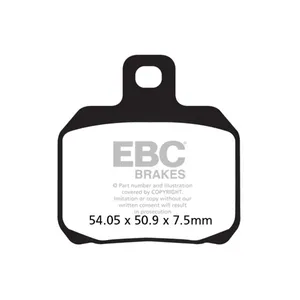 Pastillas de freno EBC Double-H Sintered