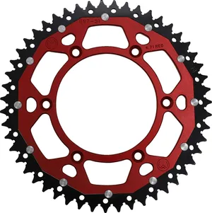Corona - Piñón doble MSE 51 rojo