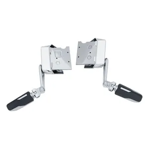 Kuryakyn, soportes de crucero Omni con peldaños. Cromado